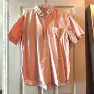 Need Supply Pink Casual Button Down Shirt